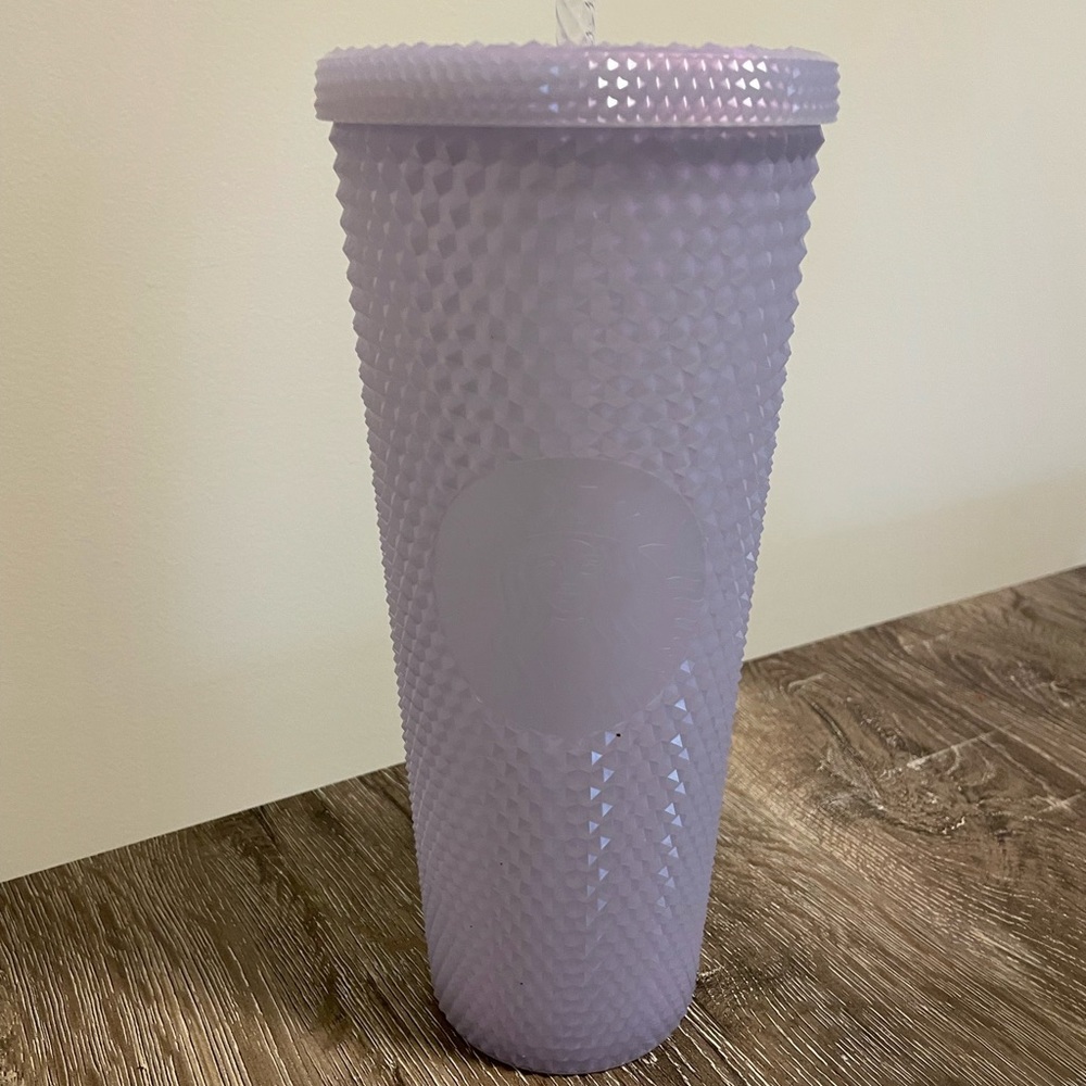Starbucks 2021 icy white studded tumbler